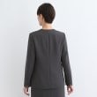 インディヴィ ヴァイ(INDIVI V.A.I)の【洗える／日本製／定番スーツ】トリアセテート混ストレッチノーカラージャケット13