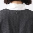 インディヴィ ヴァイ(INDIVI V.A.I)の【日本製／SETUP可能／インポート素材】ストライプジャンパースカート14