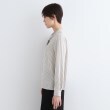 インディヴィ ヴァイ(INDIVI V.A.I)の【日本製／通勤服】幾何学柄ボウタイブラウス11
