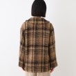インディヴィ ヴァイ(INDIVI V.A.I)の【日本製】ビッグチェック柄ショートコート12