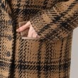 インディヴィ ヴァイ(INDIVI V.A.I)の【日本製】ビッグチェック柄ショートコート15