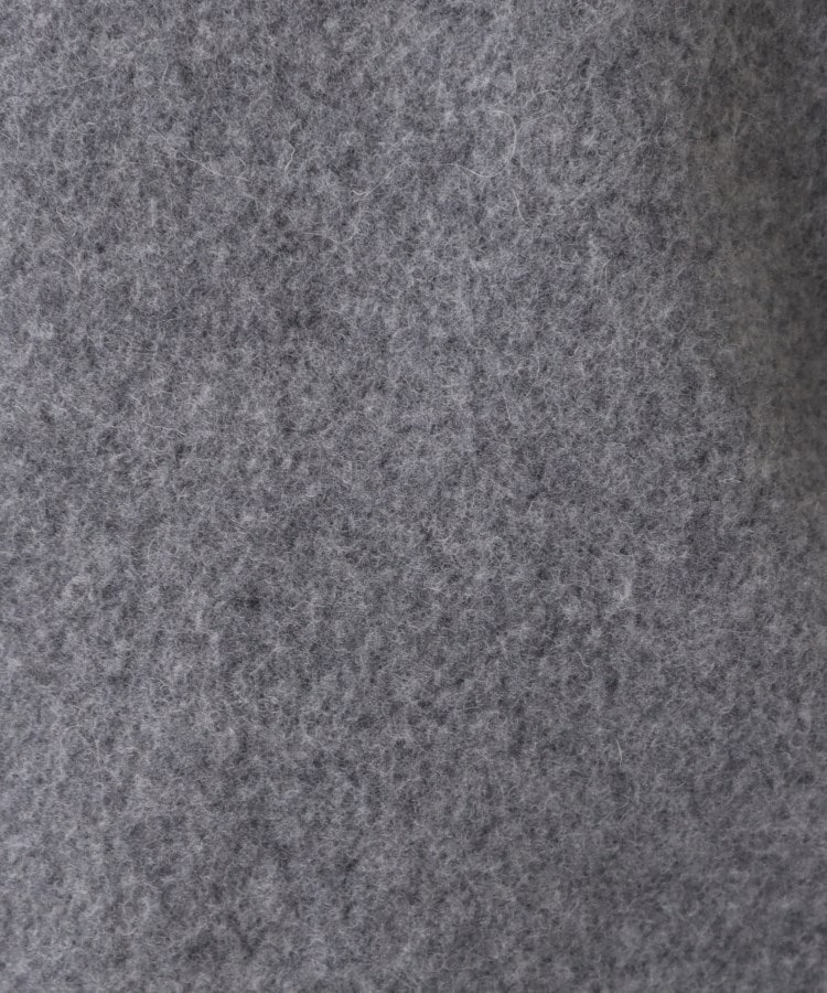 日本製/カシミヤ混】ガウン風ロングコート(ノーカラーコート 日本製/カシミヤ混】ガウン風ロングコート(ノーカラーコート
