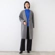 インディヴィ ヴァイ(INDIVI V.A.I)の【日本製／カシミヤ混】ガウン風ロングコート4