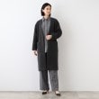 インディヴィ ヴァイ(INDIVI V.A.I)の【日本製／カシミヤ混】ガウン風ロングコート8