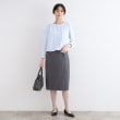 インディヴィ(INDIVI)の【洗える／UVケア】センタータックショート丈ブラウス15