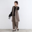 インディヴィ(INDIVI)の【洗える】シアーストライプ柄ボウタイブラウス8