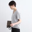 インディヴィ(INDIVI)の【洗える／サマーニット】無縫製ペーパーヤーンアシメ編地ニット6