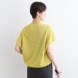 インディヴィ(INDIVI)の【洗える／サマーニット】無縫製ペーパーヤーンアシメ編地ニット15