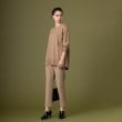 インディヴィ(INDIVI)の【洗える】Vネックチュニックニット35