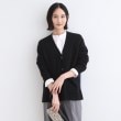 インディヴィ(INDIVI)の【カシミヤ混／バイカラー】ゆるシルエットニットカーディガン6