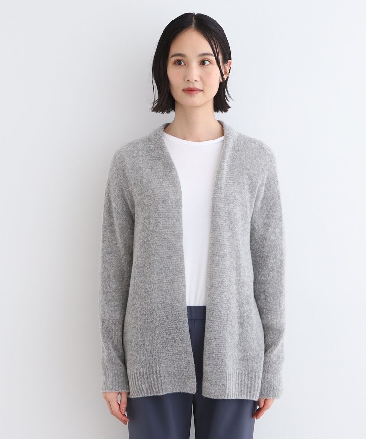 インディヴィ(INDIVI)の【エアリー】ブークレカーディガン14