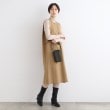 インディヴィ(INDIVI)の【伸縮性◎】ニットジャンパードレス7