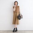 インディヴィ(INDIVI)の【伸縮性◎】ニットジャンパードレス8