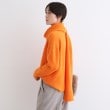 インディヴィ(INDIVI)の【ウール混／ブークレ】ループヤーン スリットハイネックニット10