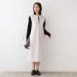 インディヴィ(INDIVI)の【カシミヤ混】Vネックコクーンシルエットニット7