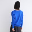 インディヴィ(INDIVI)の【ウール混】リブスリーブコンパクトニット10