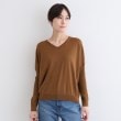 インディヴィ(INDIVI)の【ウール混】リブスリーブコンパクトニット22