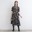 インディヴィ(INDIVI)の【洗える】ブラッシュドフラワー柄ブラウス8