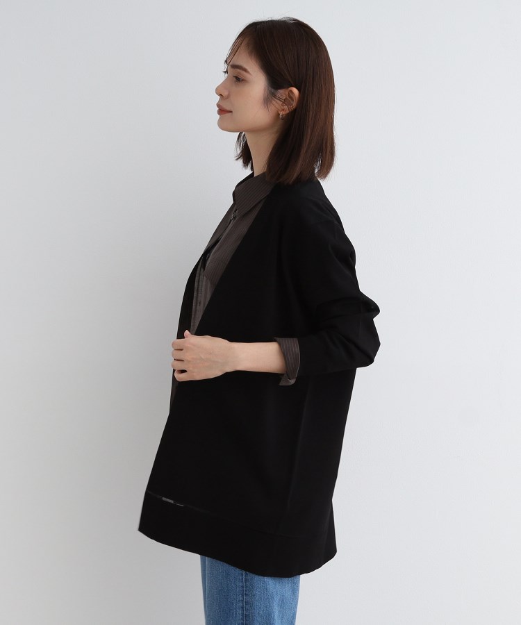 インディヴィ(INDIVI)の【洗える／上品】ミニマム大人カーディガンニット2