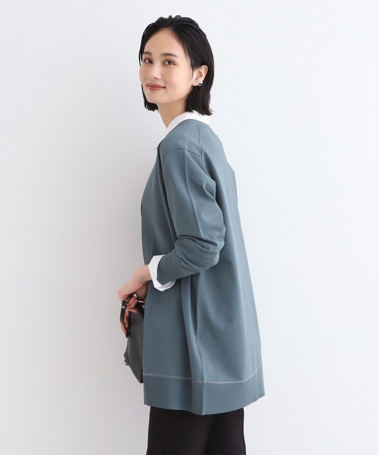 インディヴィ(INDIVI)の【洗える／上品】ミニマム大人カーディガンニット6