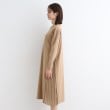 インディヴィ(INDIVI)の【洗える】サイドプリーツニットワンピース11