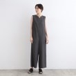 インディヴィ(INDIVI)の【洗える／UVケア／吸水速乾】麻調素材サロペット10