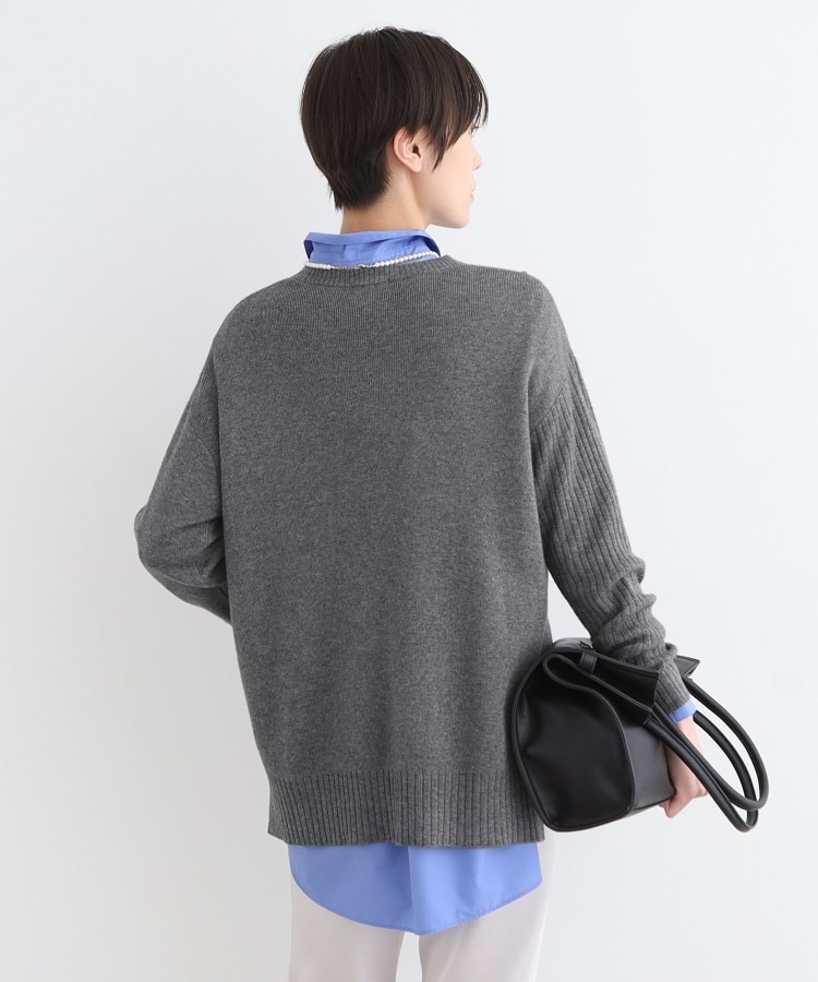 洗えるニット 美品【MAISON MONTAGUT】ポーランド製 毛綿 ニット