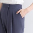 インディヴィ(INDIVI)の【洗える／UVケア／SETUP可能】ラップ風テーパードパンツ18