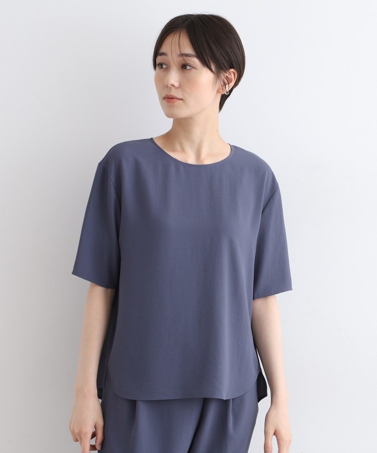 洗える／UVケア／SETUP可能】バックシャンブラウス（シャツ