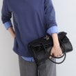 インディヴィ(INDIVI)の【合皮／A4収納可能】ベルレットトートバッグ10