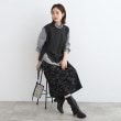 インディヴィ(INDIVI)の【洗える】アシンメトリーニットベスト8