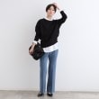 インディヴィ(INDIVI)の【洗える】ダンボール フォルムトップス12