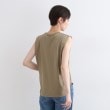 インディヴィ(INDIVI)の【洗える】タックデザインノースリーブTシャツ11