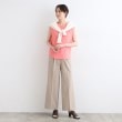 インディヴィ(INDIVI)の【洗える】タックデザインノースリーブTシャツ15