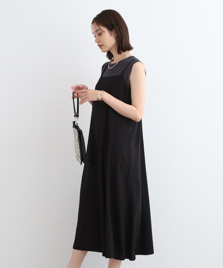 インディヴィ(INDIVI)の【大人気ワンピ！／洗える】キャミワンピース6