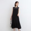 インディヴィ(INDIVI)の【大人気ワンピ！／洗える】キャミワンピース ブラック(019)