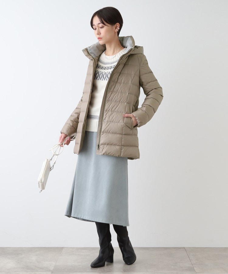 INDIVI｜【名品/撥水/抗菌防臭】ショート リサイクルダウン