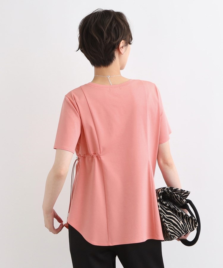 インディヴィ(INDIVI)の【洗える／トレンド】ドロストデザインTシャツ11