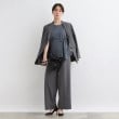 インディヴィ(INDIVI)の【洗える／トレンド】ドロストデザインTシャツ17