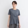 インディヴィ(INDIVI)の【洗える／トレンド】ドロストデザインTシャツ19