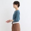 インディヴィ(INDIVI)の【洗える／無縫製】きれいめフォルムニット10