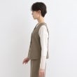 インディヴィ ヴァイ(INDIVI V.A.I)の【トリアセテート混/SETUP可能】シンプルベスト11