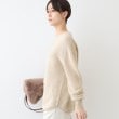 インディヴィ(INDIVI)の【カシミヤ混／洗える／ラメ】ボートネックニット14