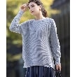 インディヴィ(INDIVI)の【カシミヤ混／洗える／ラメ】ボートネックニット28