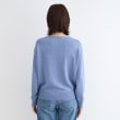 インディヴィ(INDIVI)の【洗える／日本製／ウール混】Vネックラメニット31