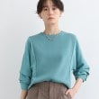 インディヴィ(INDIVI)の【洗える／パーソナルカラー】トーンアップニット ブルーグリーン(097):SPRING