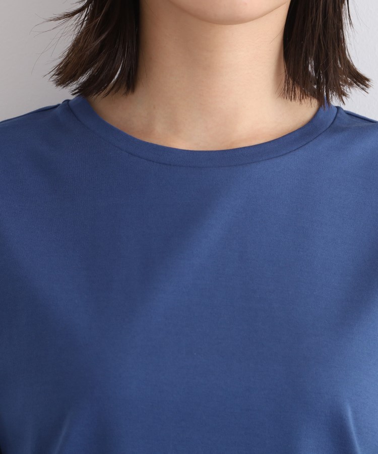 インディヴィ(INDIVI)の【洗える/コットン100%】裾デザイン大人Tシャツ25
