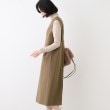 インディヴィ(INDIVI)の【洗える】ウールライクジャンパースカート14