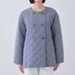 インディヴィ(INDIVI)の【撥水】グラデーションキルト トッパーコート6