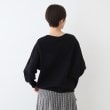 インディヴィ(INDIVI)の【洗える／ウール混／無縫製】美シルエットニット15
